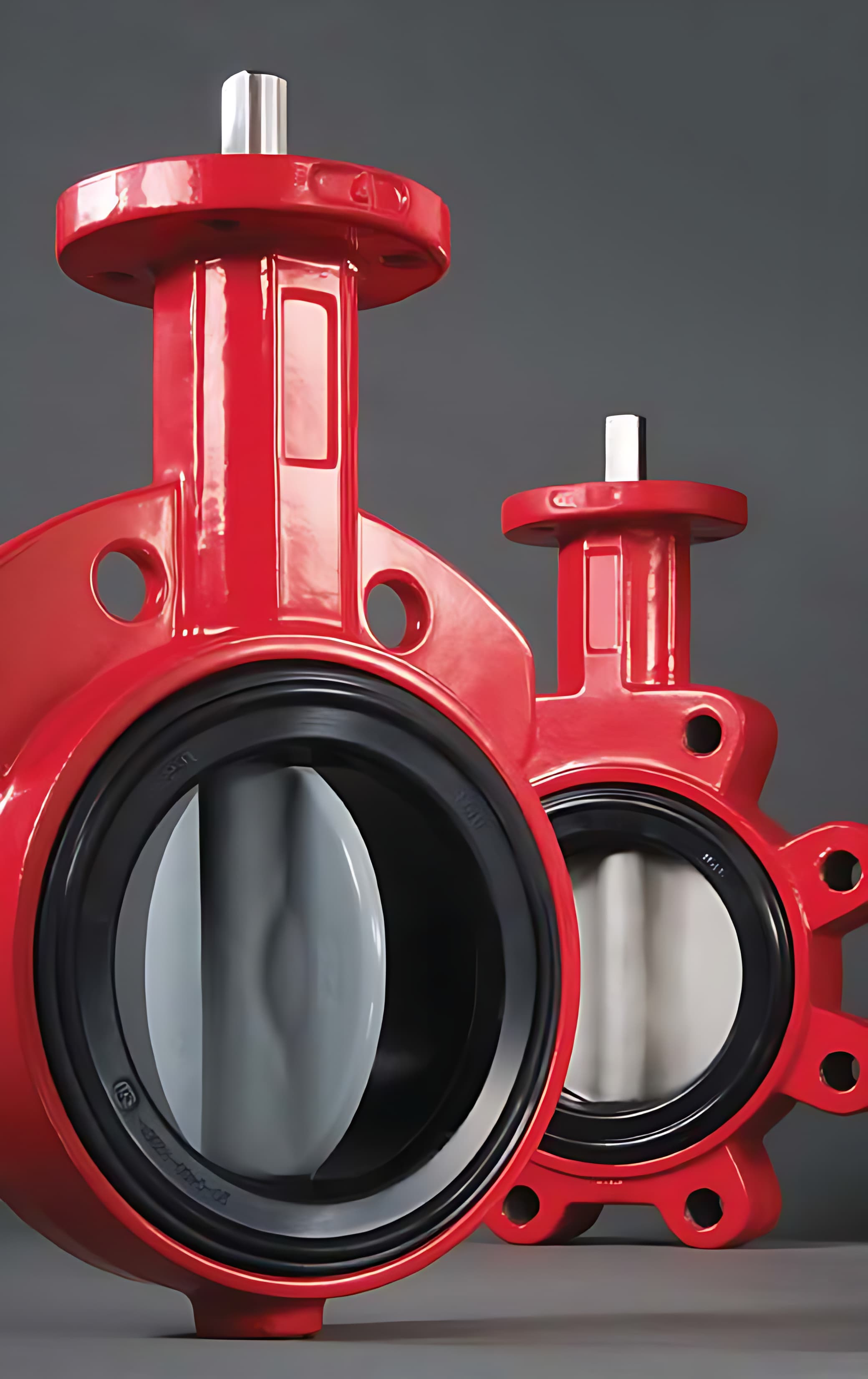 Butterfly valve group