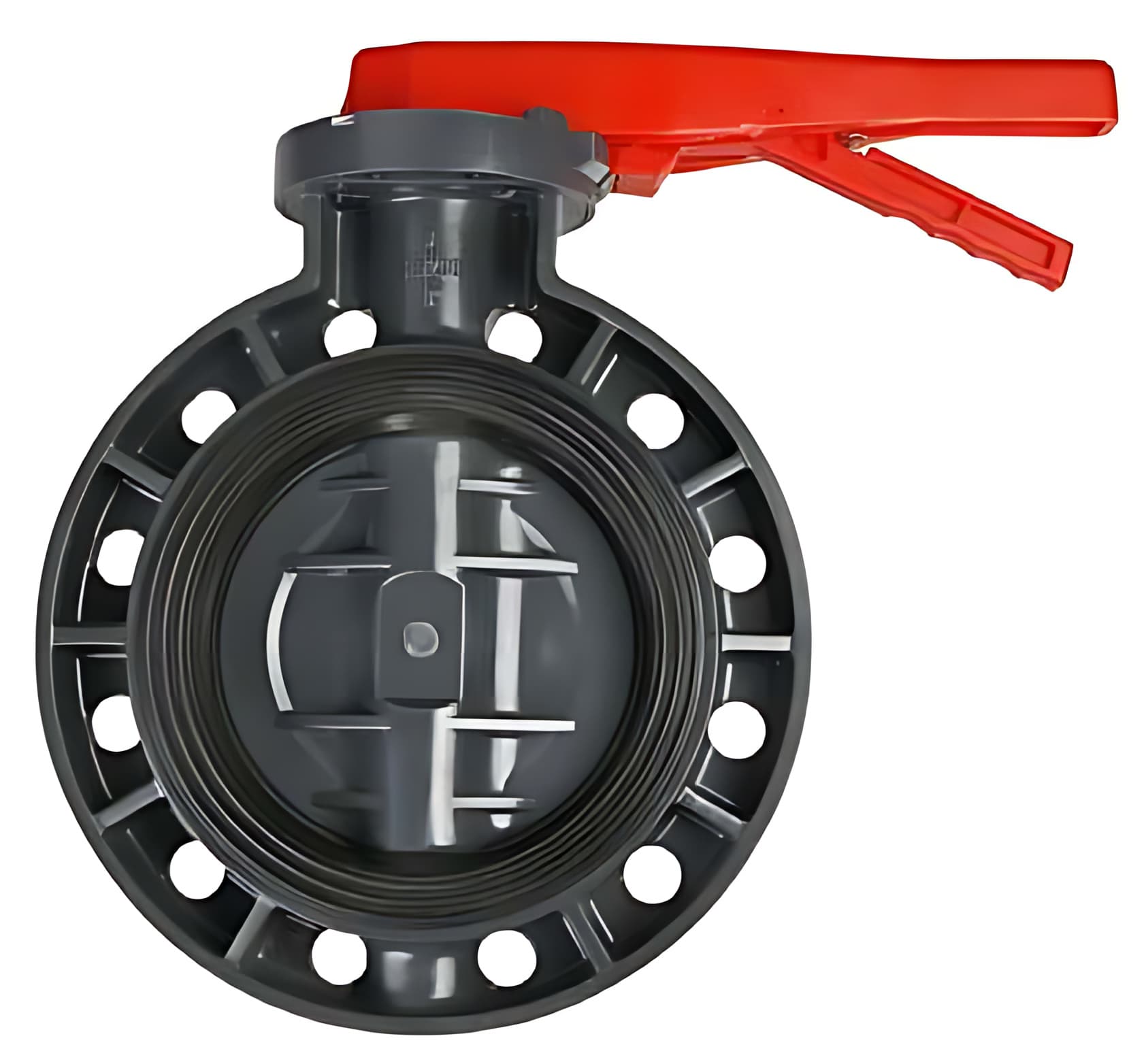 PVC and PVDF butterfly valve
