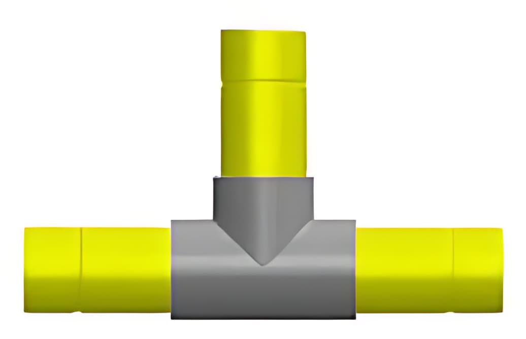 Restrained Joint PVC tee